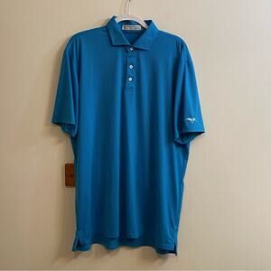 Holderness & Bourne The Perkins Fiji & Laguna Polo Shirt Men’s XL Golf Athletic